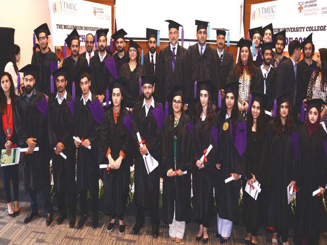 TMUC holds graduation ceremony of University of London & Edexcel Students