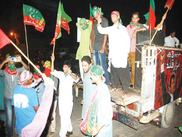 PTI jumps on bandwagon of ‘march for rights’