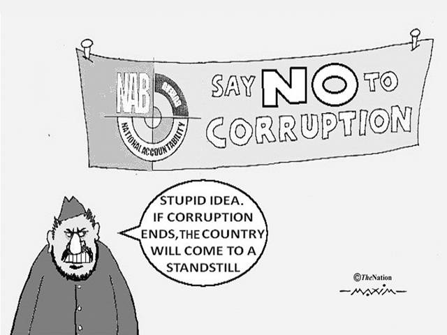  STUPID IDEA. IF CORRUPTION ENDS, THE COUNTRY WILL COME TO A STANDSTILL
