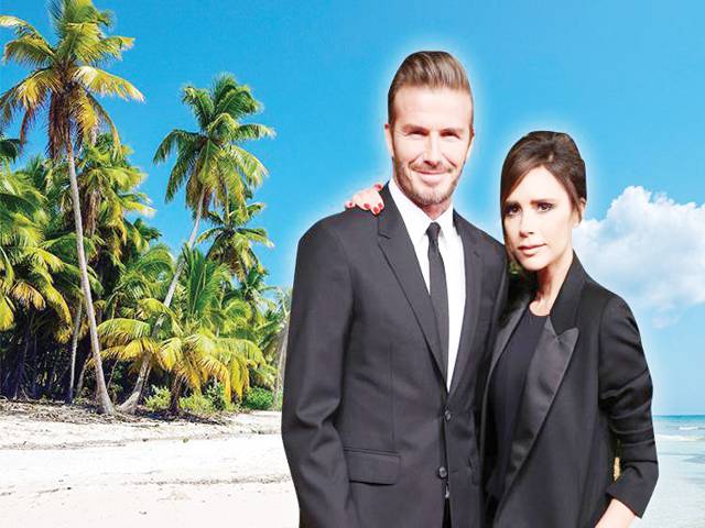Beckham wants to buy Victoria an island