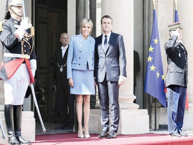 Macron takes power as French president