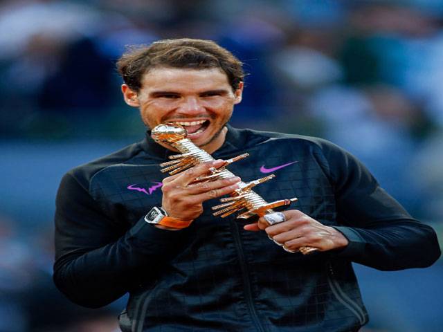 Nadal edges out Thiem for fifth Madrid Masters title