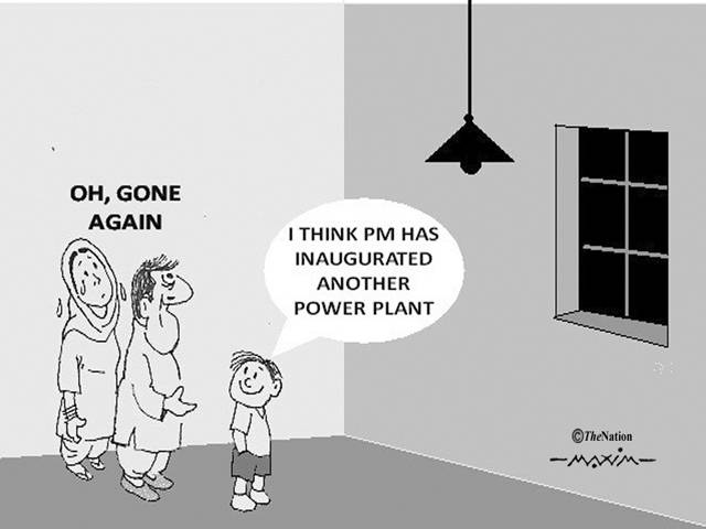  OH, GONE AGAIN I THINK PM HAS INAUGURATED ANOTHER POWER PLANT