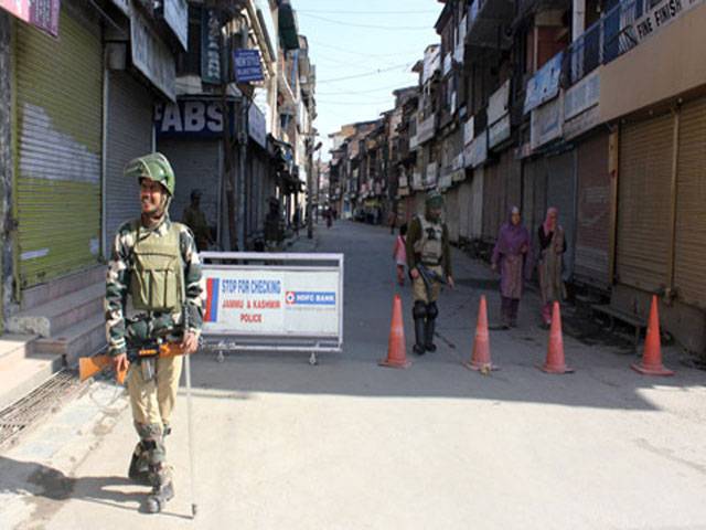 Shutdown paralyses life in Held Kashmir