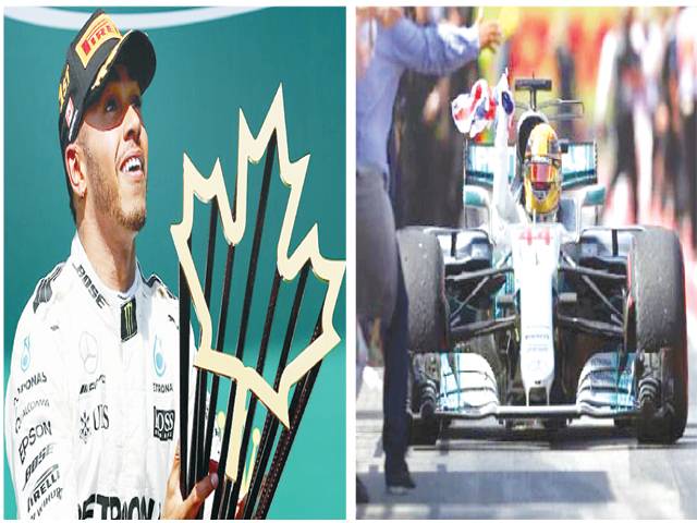 Hamilton wins for 3rd straight time, Mercedes finish 1-2