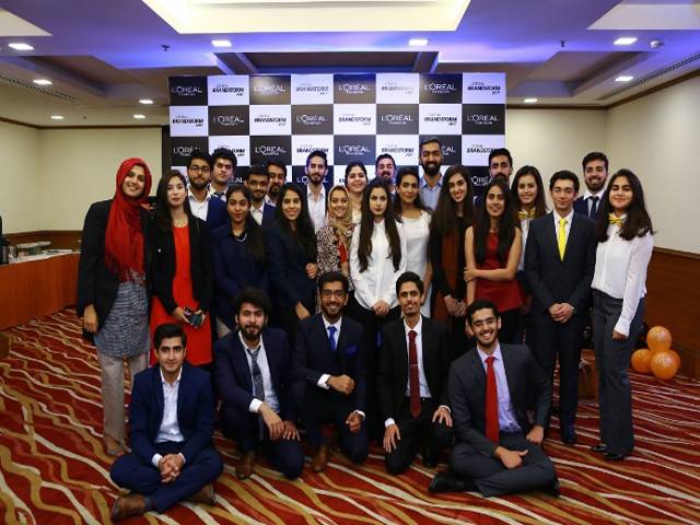 Six students to represent Pakistan at L’Oréal Brandstorm