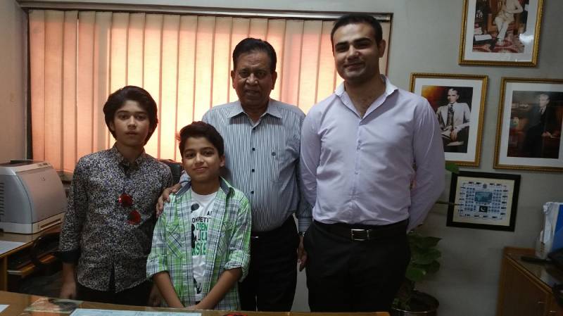 F4F Pakistan delegation visits Nawa-i-Waqt office