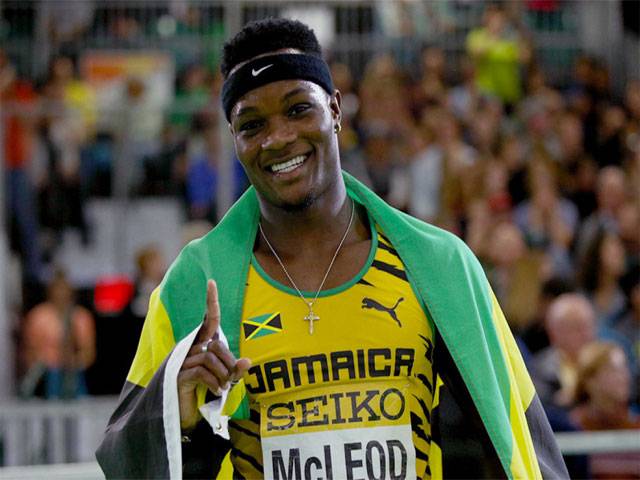 McLeod sets Jamaican 110m hurdle record