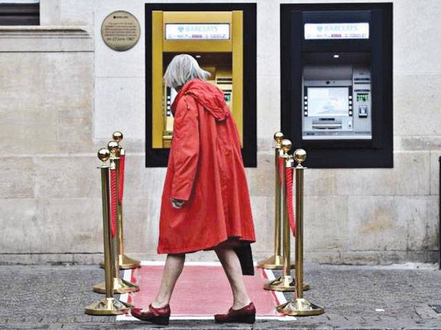 World’s first ATM machine turns to gold on 50th birthday