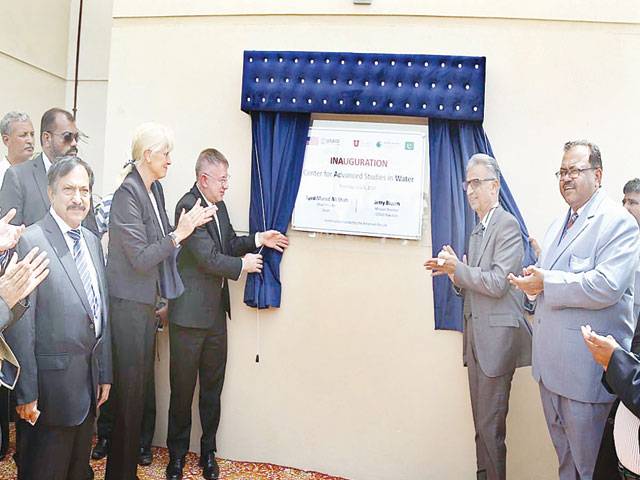 US-funded water centre inaugurated at Jamshoro 