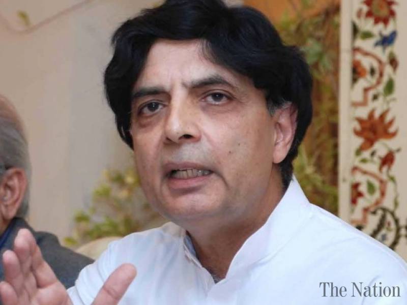 Nisar rebuts report about his remarks in cabinet meeting