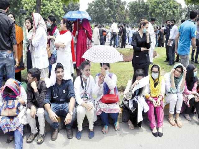 Young docs out of wards again 