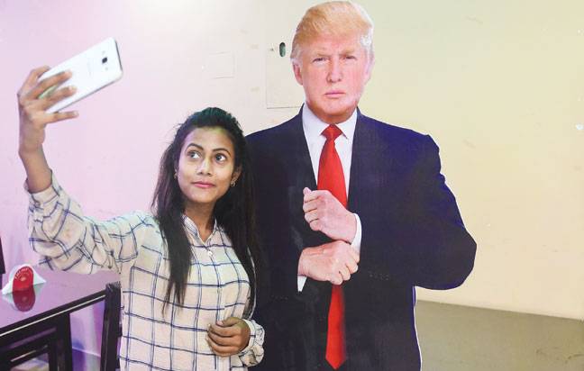 Trump cafe lures Bangladeshis keen for pics