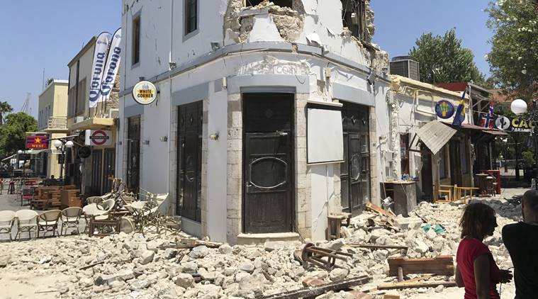 Quake kills two tourists on Greek holiday island