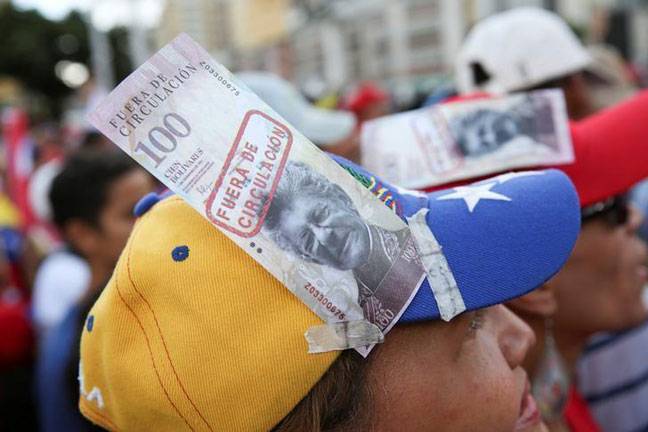 Venezuela money supply surges 10pc in one week, fastest in 25 years
