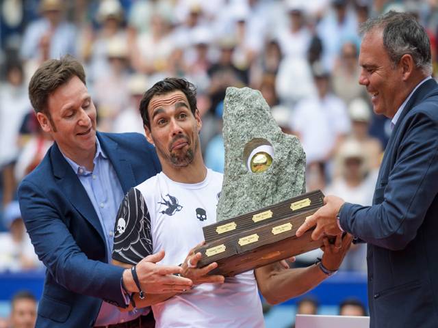 Fognini wins fifth ATP title in Gstaad