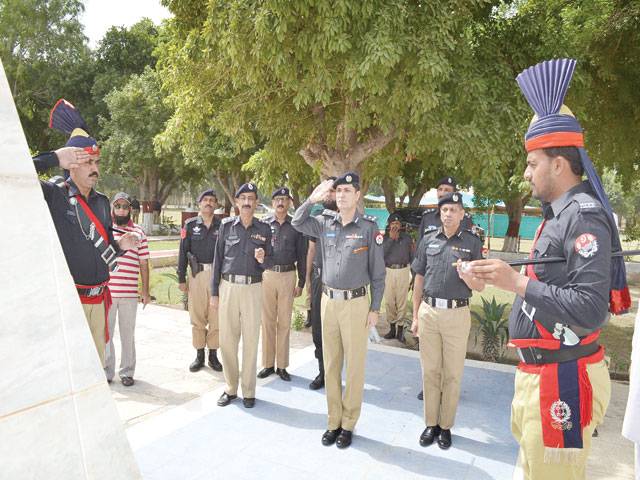 Martyred cops remembered