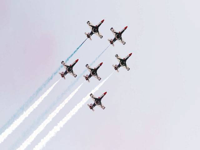 Air show, rallies mark Independence Day