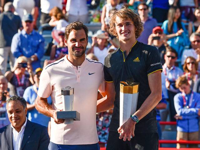 Zverev stuns Federer to win Montreal Masters