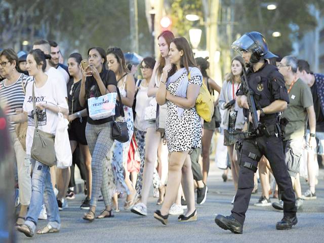 13 dead as IS van rams crowd in Barcelona