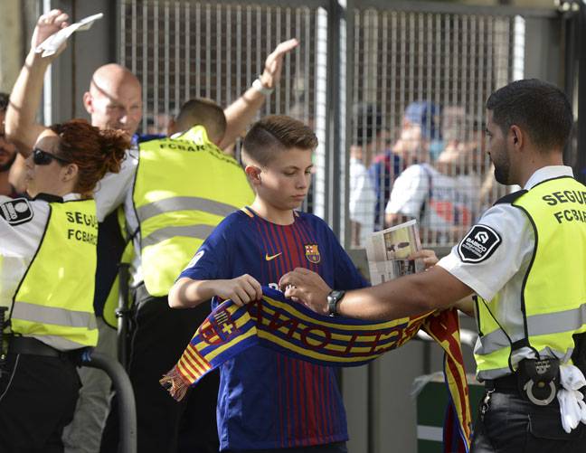 Barcelona security