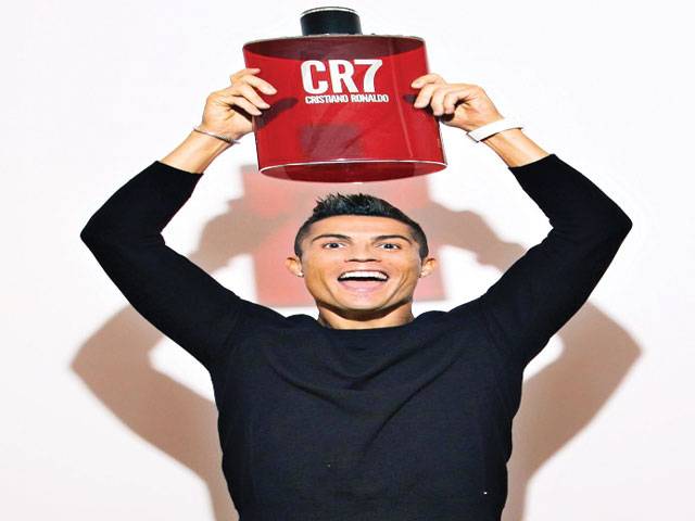 Ronaldo launches new fragrance CR7