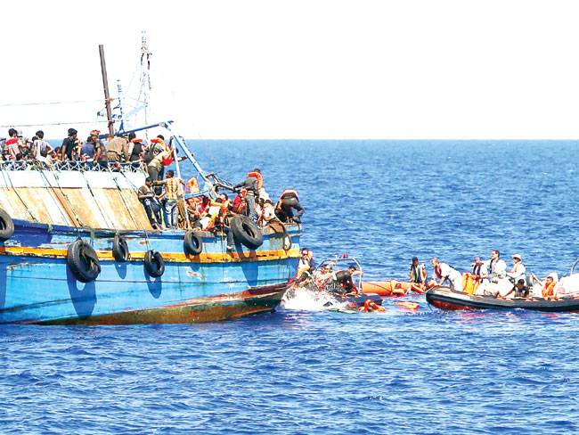 Cyprus rescues 305 Syrian refugees in two boats
