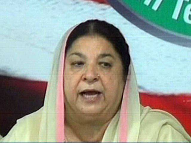 PTI’s Yasmin challenges poll results in ECP
