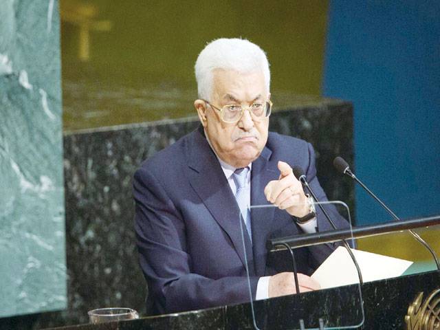 Abbas at UN calls for end to ‘apartheid’ for Palestinians
