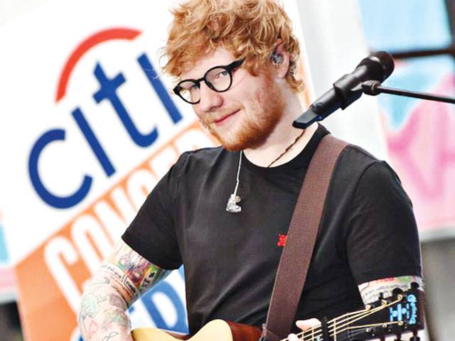 Ed Sheeran does his bit for refugee crisis