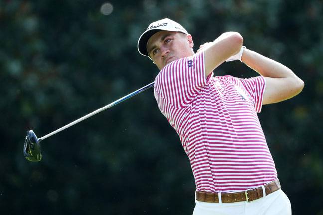 Thomas in driver's seat at Tour Championship