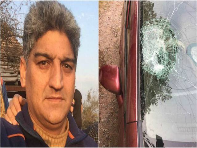 Waqt News anchor attacked in Islamabad 