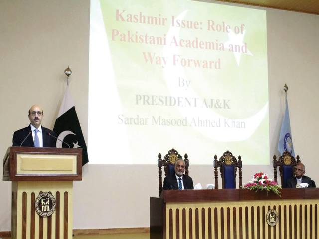 Pakistan needs to revisit Kashmir policy: President AJK 