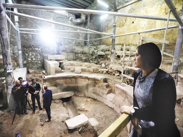 Buried section of Western Wall uncovered
