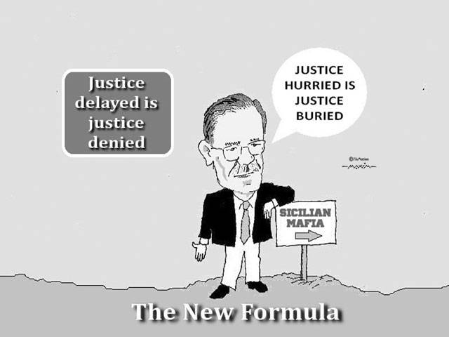 Justice delayed is justice denied justice hurried is justice buried The New Formula