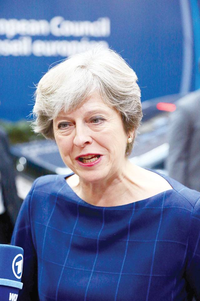 May seeks urgent Brexit plan at EU summit