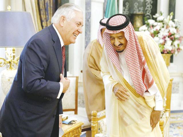 Tillerson woos Gulf allies in push to undercut Iran