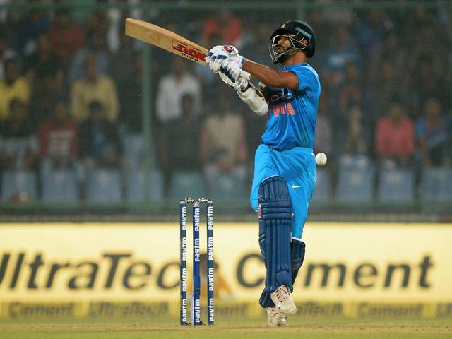Sharma, Dhawan gift India first T20 win 