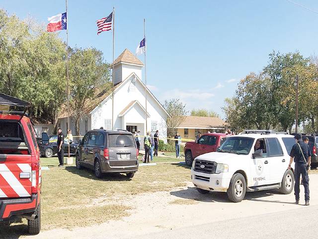 27 dead in US church shooting