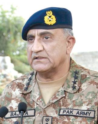 Gen Bajwa in Iran on official visit