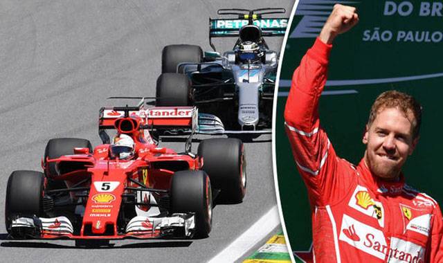 Vettel wins Brazilian Grand Prix
