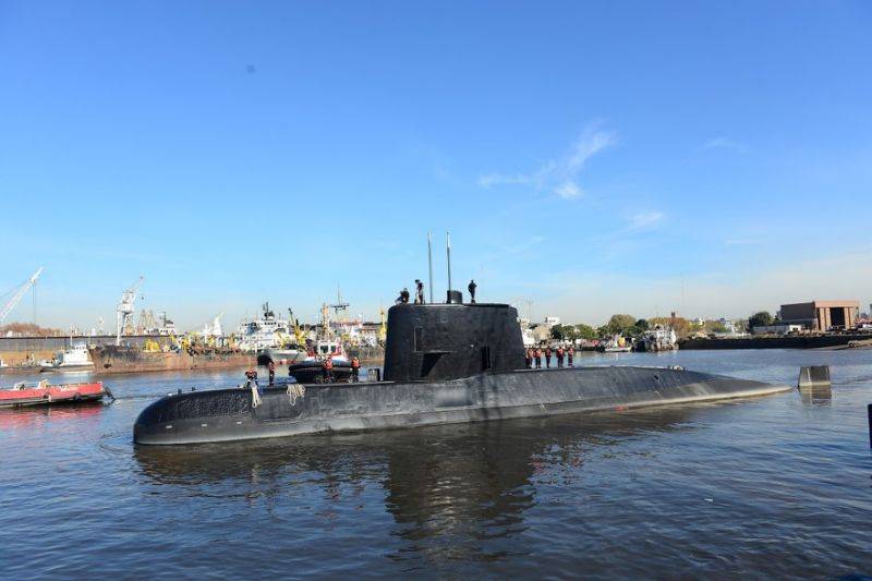 Argentina still searching for missing sub
