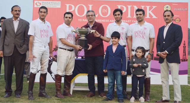 Remington Pharma win ‘Polo in Pink’ trophy