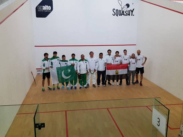 Egypt thrash Pakistan 3-0 in WSF Men’s World Team Squash