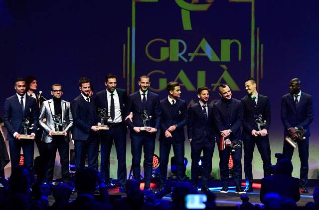 Italy legend Buffon wins best player award