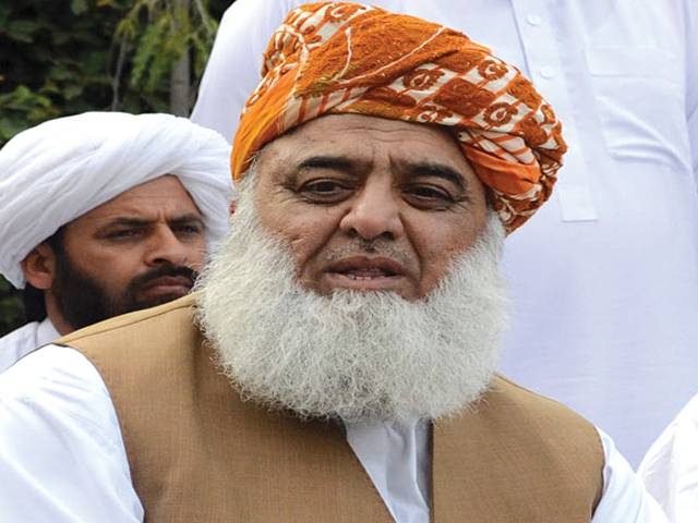 Fazl says politics of protests to affect CPEC