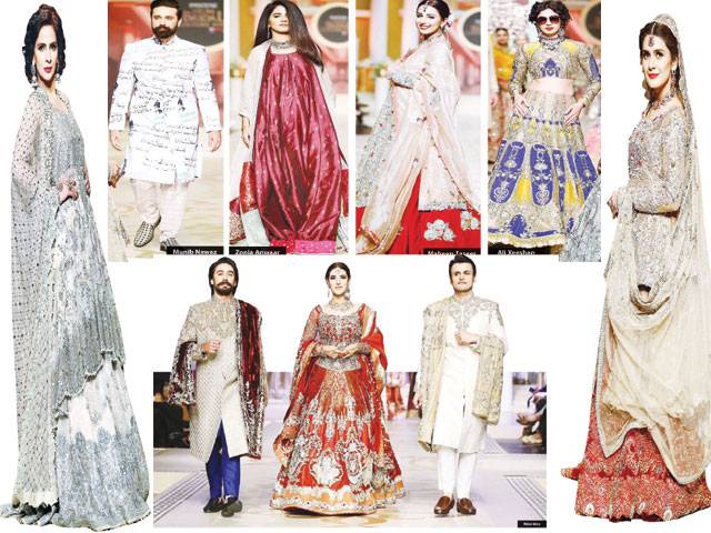 Blend of modern, traditional in bridal couture