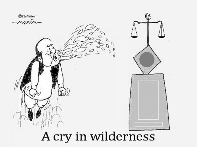 A cry in wilderness