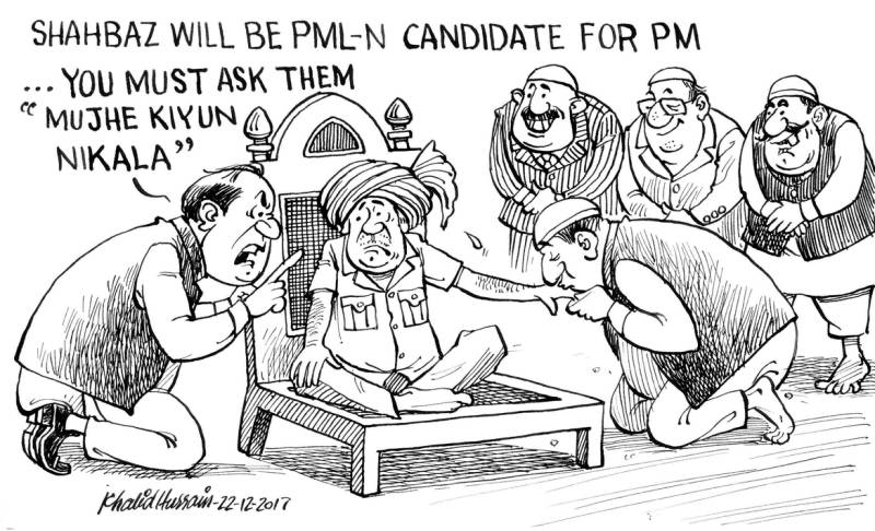 SHAHBAZ WILL BE PML-N CANDIDATE FOR PM