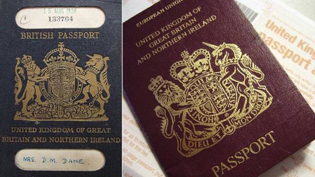 UK passports to turn blue after Brexit